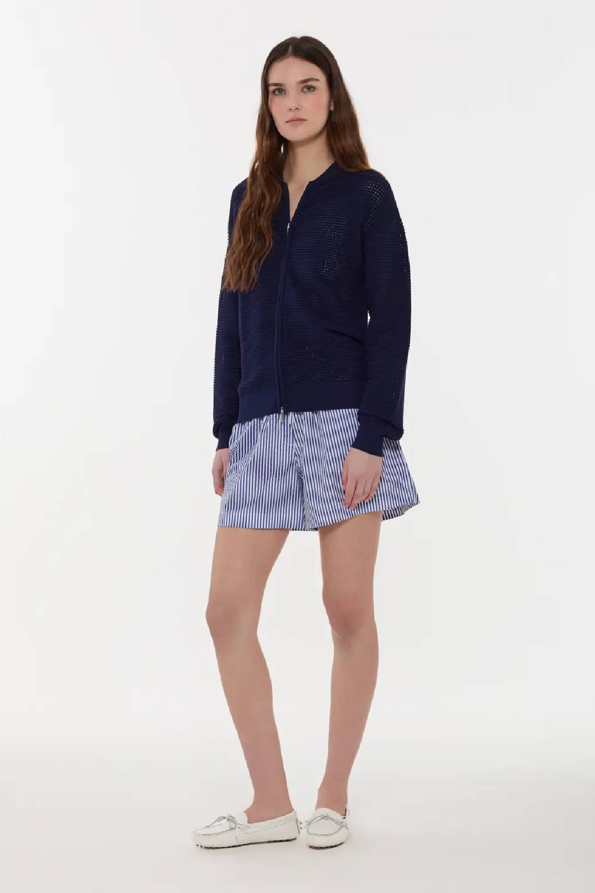 P.A.R.O.S.H. Cashine Shorts - Fantasia Bluette