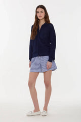 P.A.R.O.S.H. Cashine Shorts - Fantasia Bluette