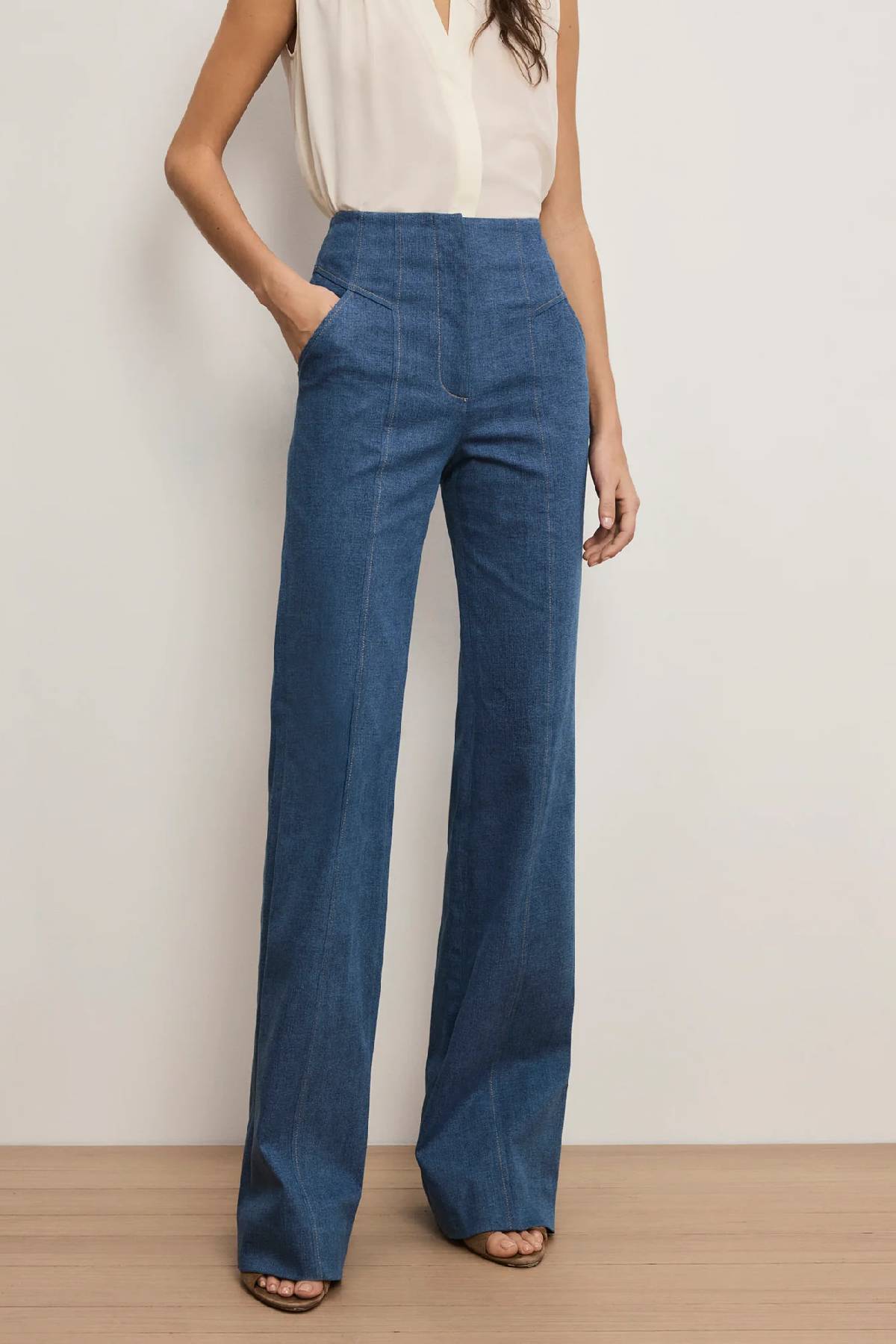 Veronica Beard Frenkle Pant - Cosmo