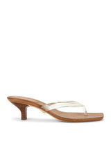 Veronica Beard Clea Jelly Thong Sandal - Clear