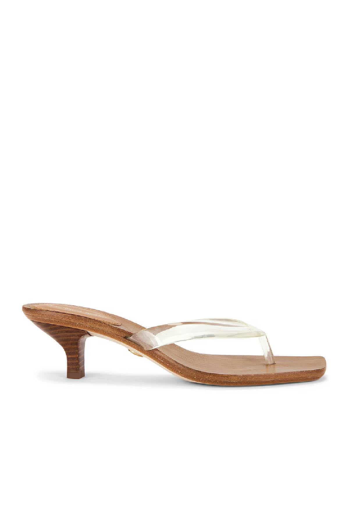 Veronica Beard Clea Jelly Thong Sandal - Clear
