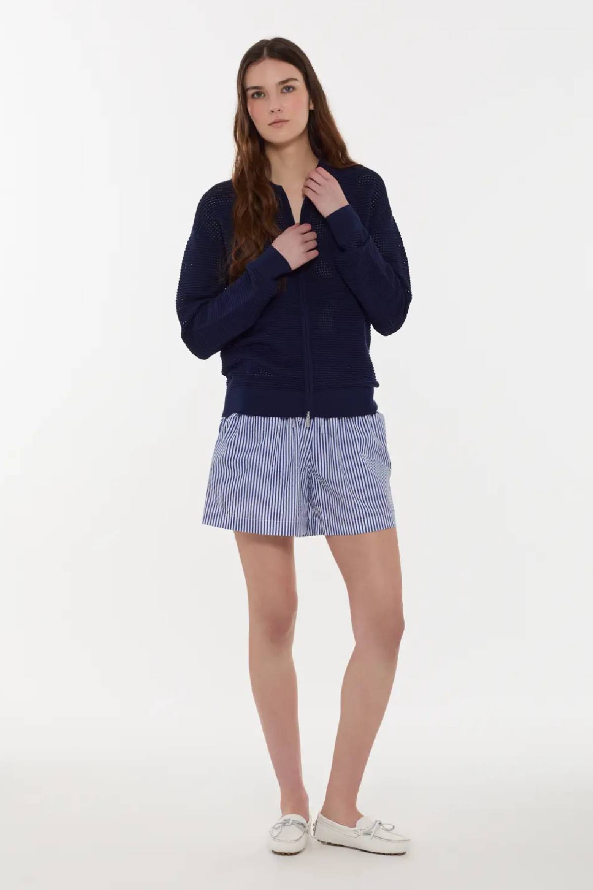 P.A.R.O.S.H. Cashine Shorts - Fantasia Bluette