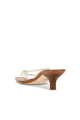 Veronica Beard Clea Jelly Thong Sandal - Clear
