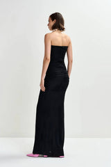 Essentiel Antwerp Strapless Maxi Dress - Black