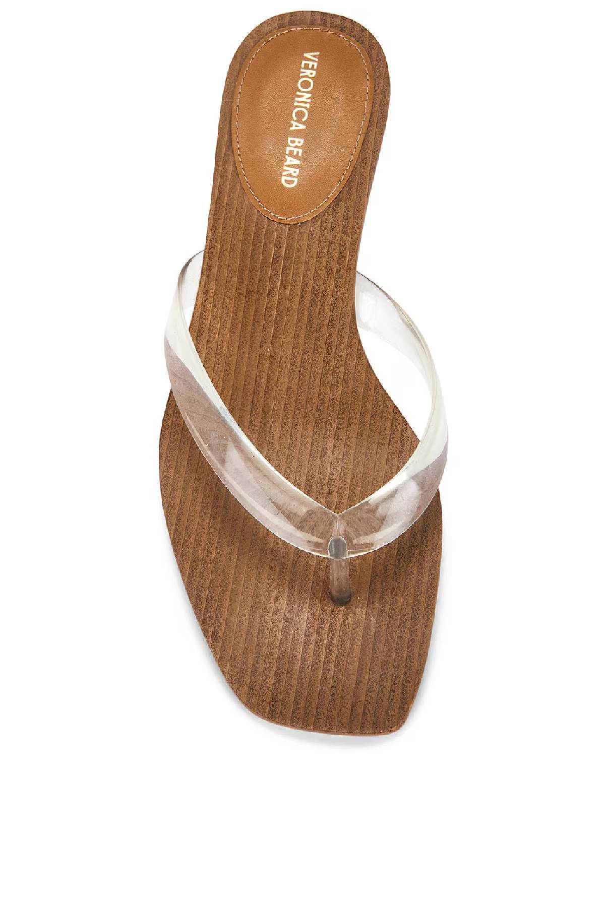 Veronica Beard Clea Jelly Thong Sandal - Clear