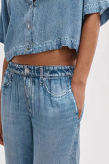 Rag & Bone Miramar Slink Wide Leg Pull On Pant - Murray