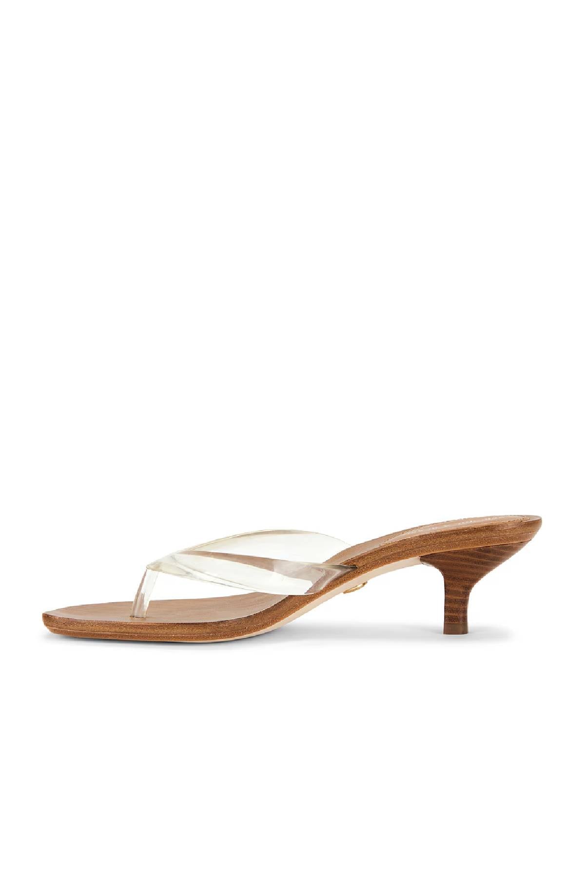 Veronica Beard Clea Jelly Thong Sandal - Clear