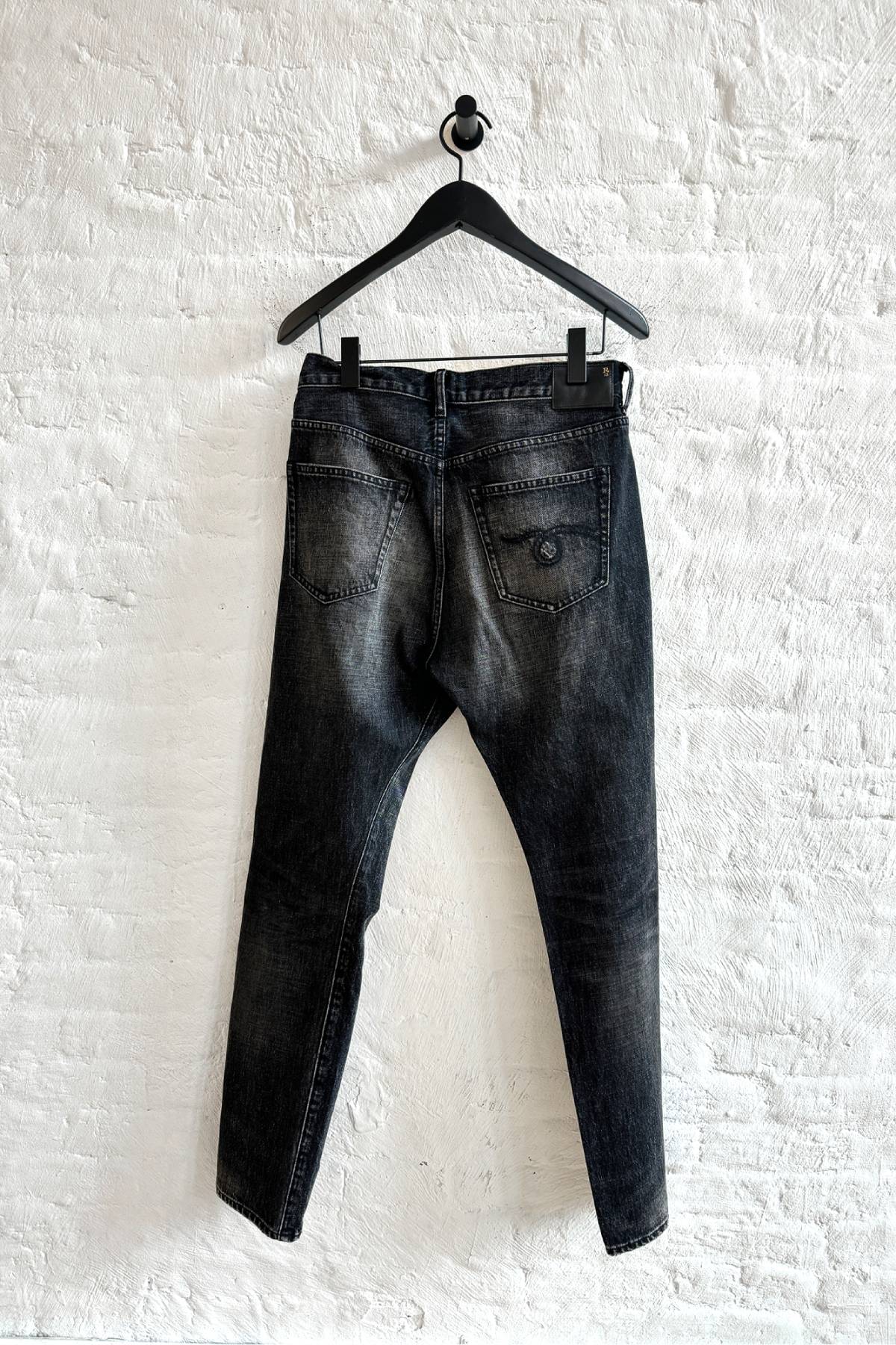 R13 Crossover Jean - Ashbury Black