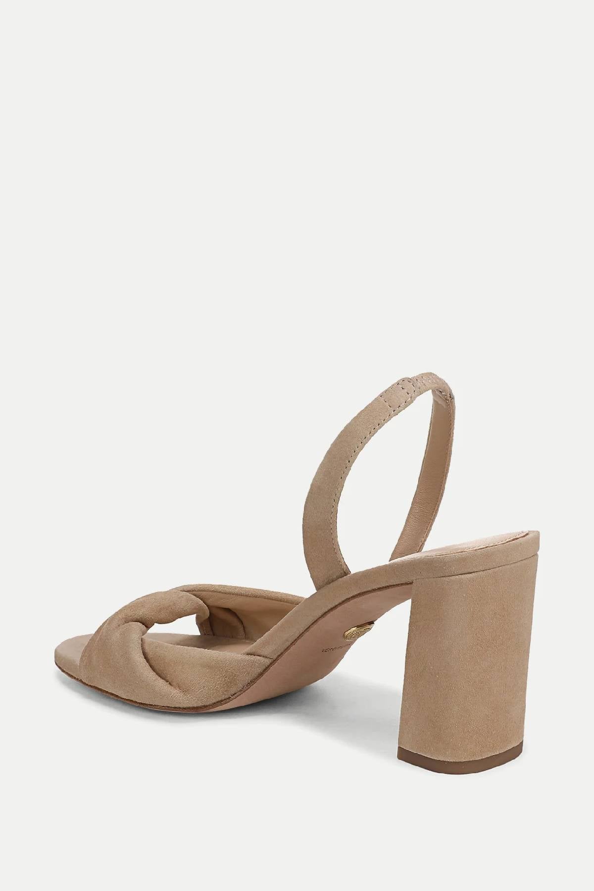 Veronica Beard Tullia Block Heel - Sand