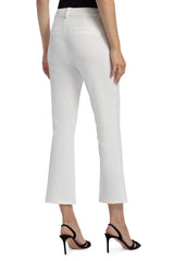 L'AGENCE Ketra Baby Bootcut Trouser - White