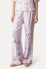 Forte Forte “Deliverance” Print Twill Stretch Trousers - Sweet
