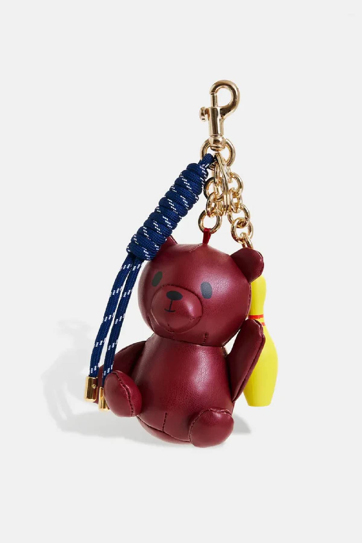 Essentiel Antwerp Irano Bear Keyhanger - Combo1 Margot Mauve