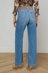 L'AGENCE Scottie Wide Leg Jean - Anaheim