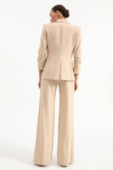 Veronica Beard Battista Dickey Jacket - Stone Khaki