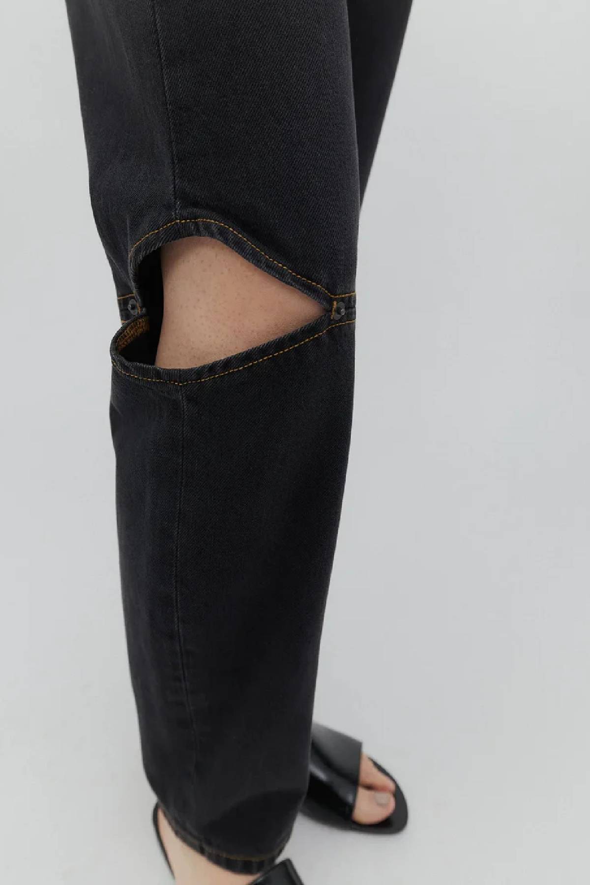 Still Here Cowgirl Jean - Black Black