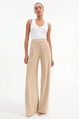 Veronica Beard Marbeau Pant - Stone Khaki