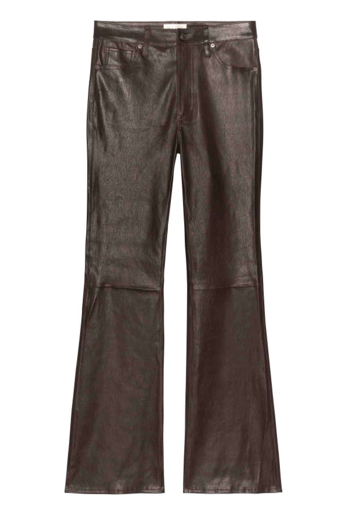 Frame The Leather Reboot Pants - Carob