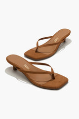 Tkees Square Toe Julia Suede - Camel Suede