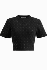 Dodiee RAYA Jewelled Top - Black