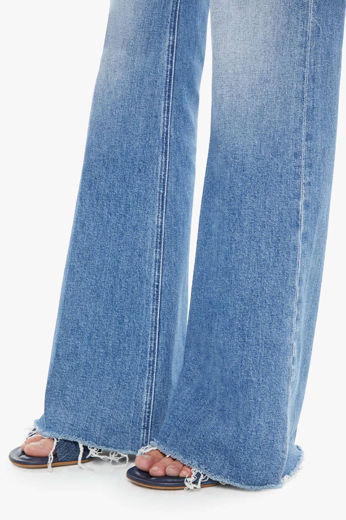 MOTHER The Doozy Fray Jeans - Heads Or Tails