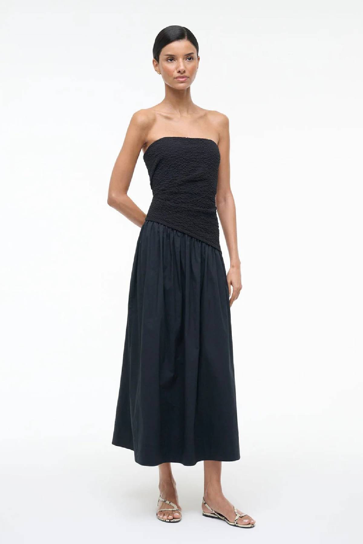 Staud Nia Dress - Black