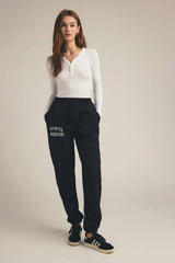Favorite Daughter The Collegiate Jogger - Black