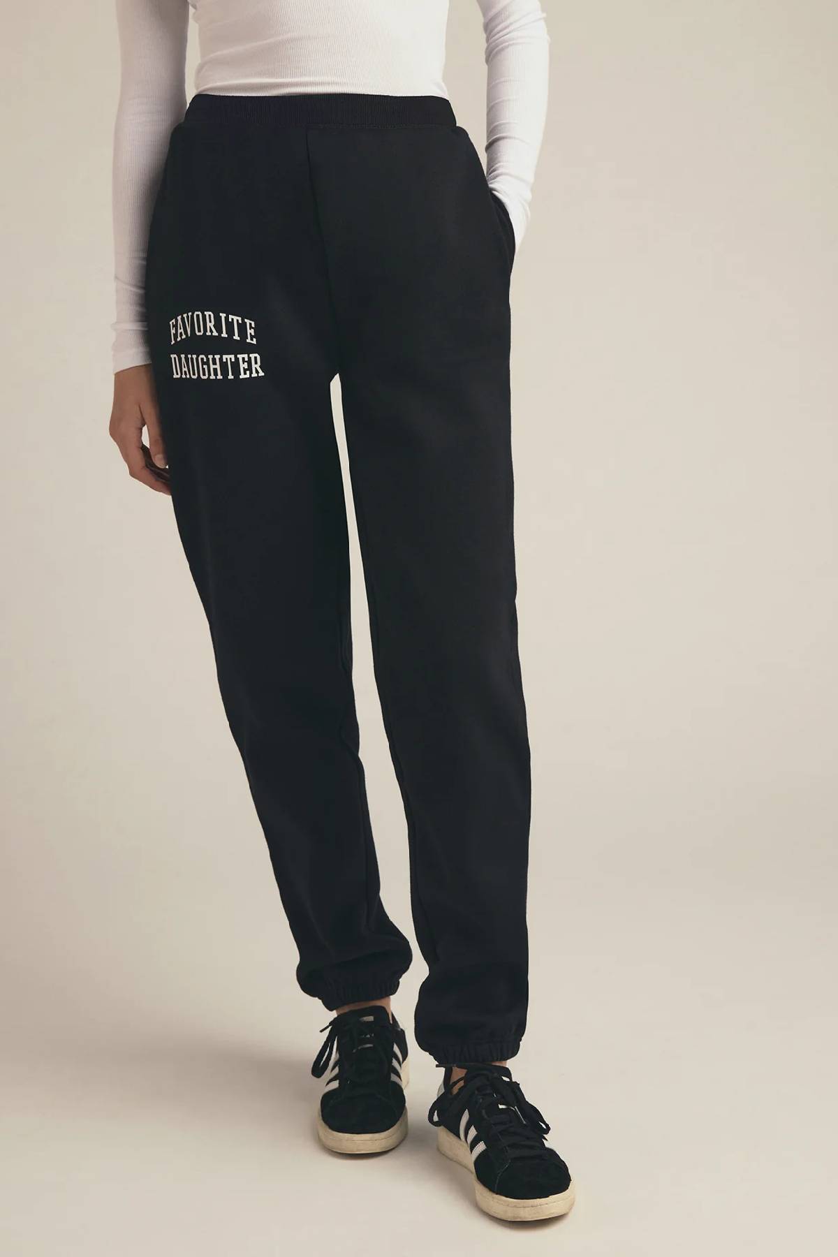 Favorite Daughter The Collegiate Jogger - Black