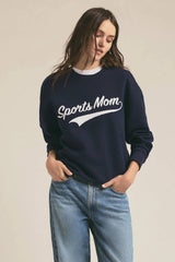 Favorite Daughter Sports Mom Sweatshirt - Navy