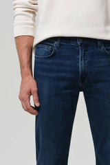Citizens of Humanity Men's Elijah Straight Tropical Denim Jeans - Tinted Dark