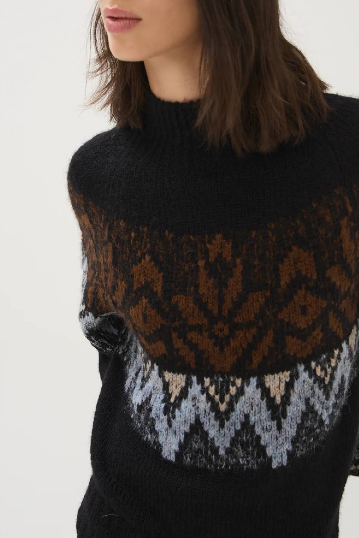 Maria Cher Janis Lilith Turtleneck - Black