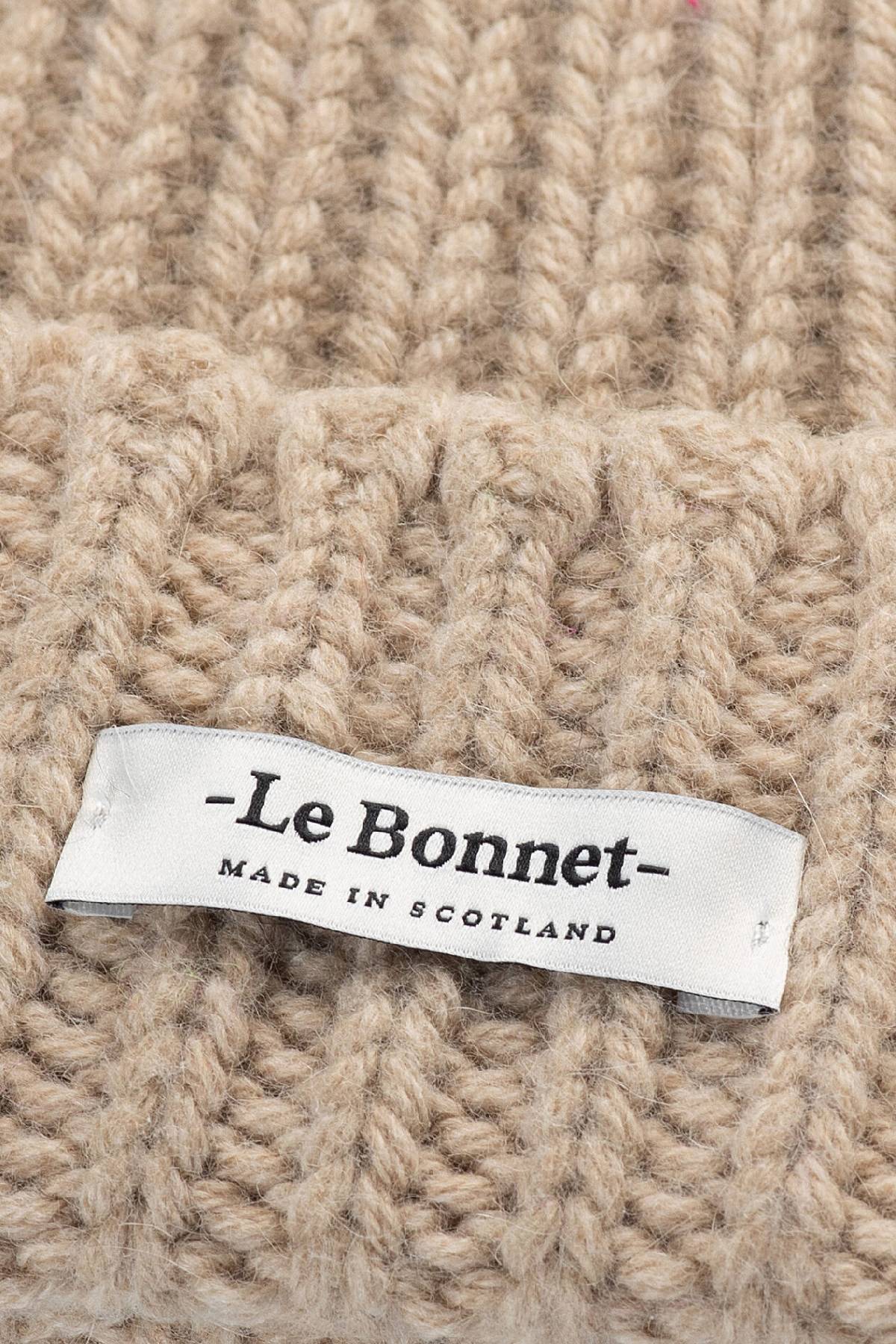 Le Bonnet Le Logo Beanie - Sand