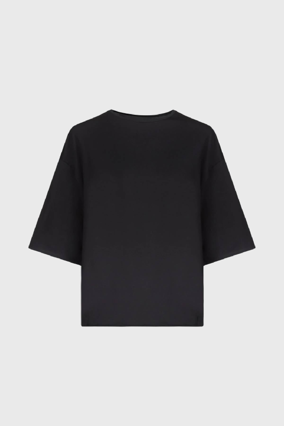 Loulou de Saison Osis Boxy T-Shirt - Black