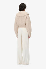 Iro Pallia High Waisted Trousers - Off White