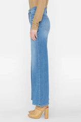 Frame Le Slim Palazzo Jeans - Drizzle