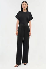 Simkhai Kyra Wide Leg Pant - Black