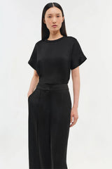 Simkhai Kyra Wide Leg Pant - Black