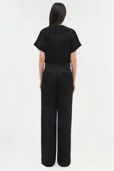Simkhai Kyra Wide Leg Pant - Black