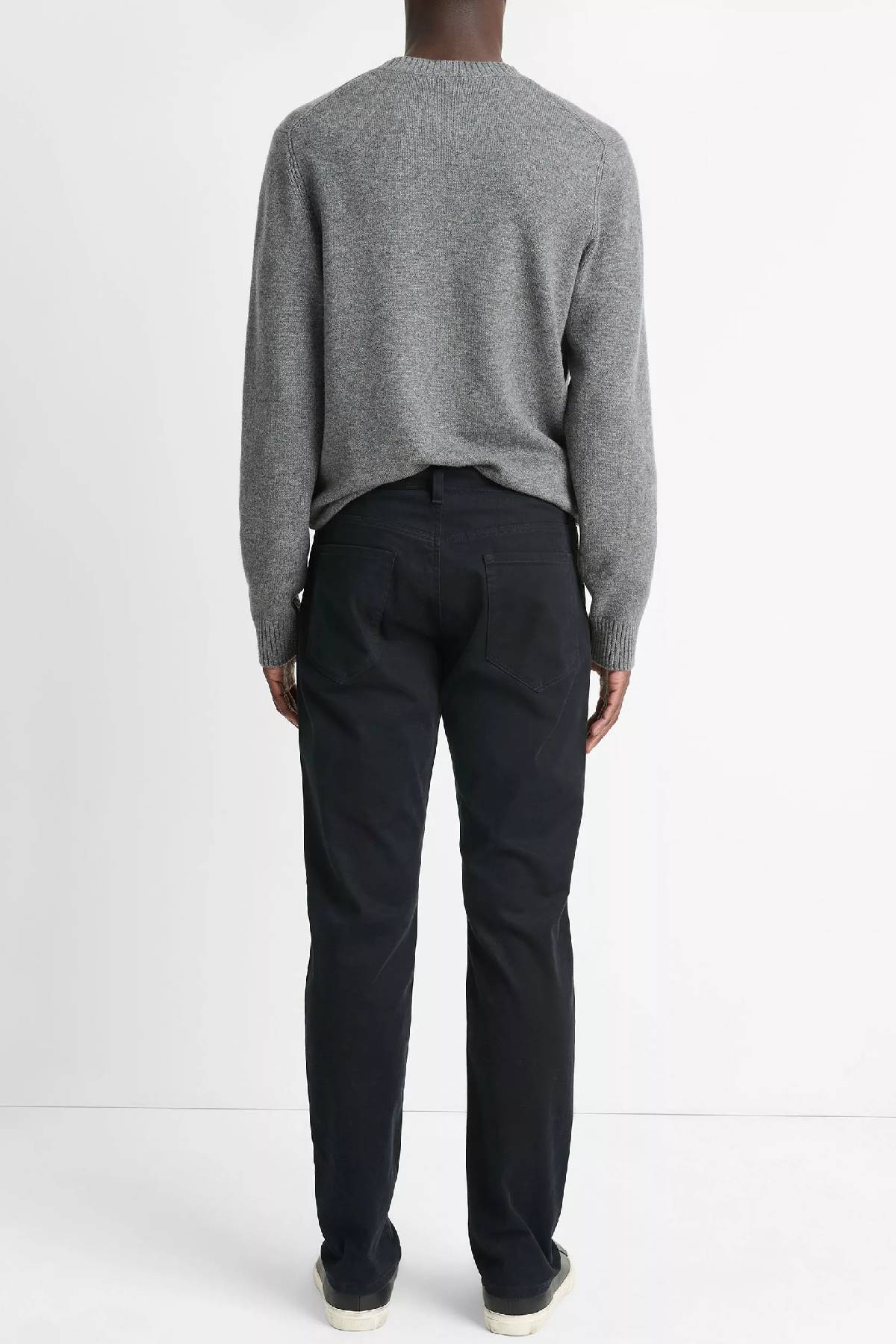 Vince Men's Dylan Slim 5-Pocket Stretch Cotton Pant - Black