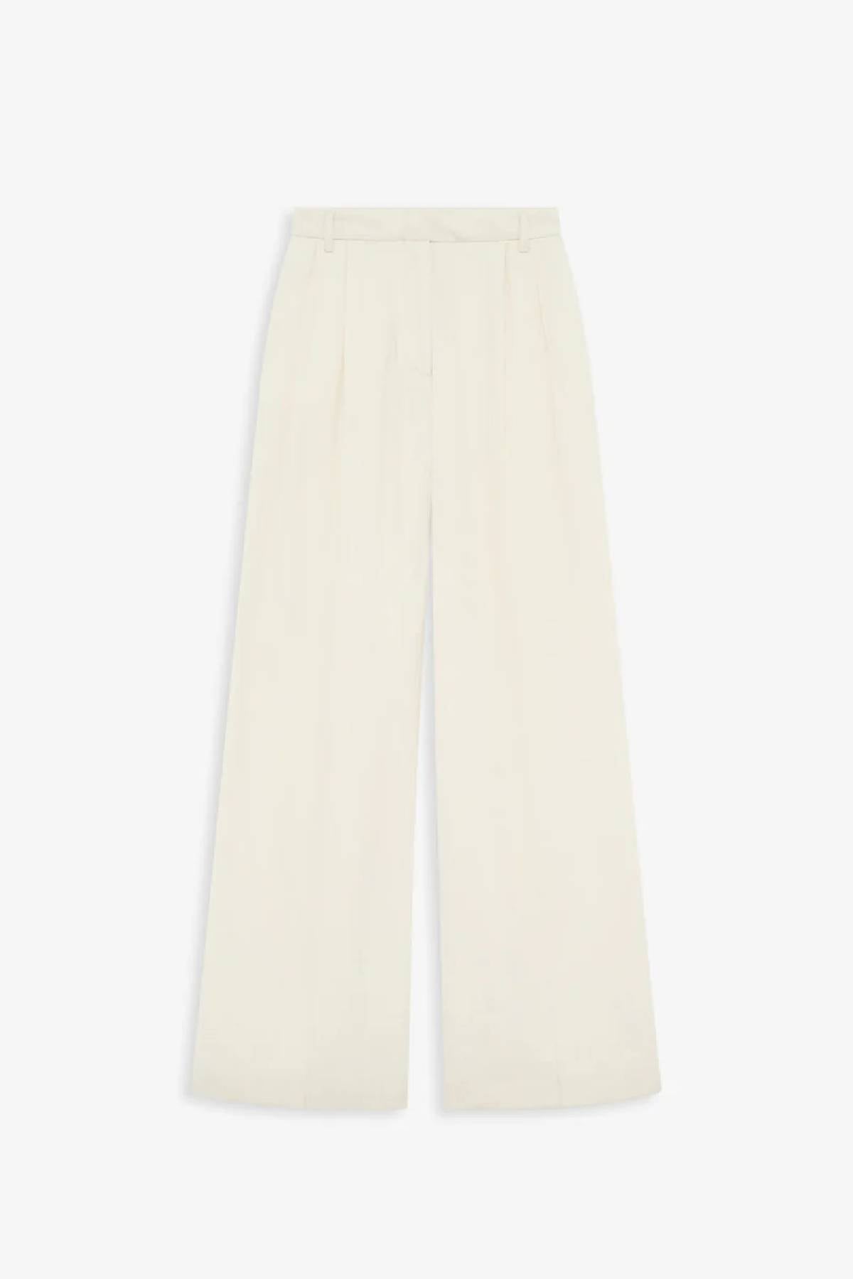 Iro Pallia High Waisted Trousers - Off White