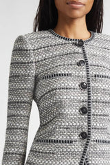 Veronica Beard Alessia Jacket - Silver