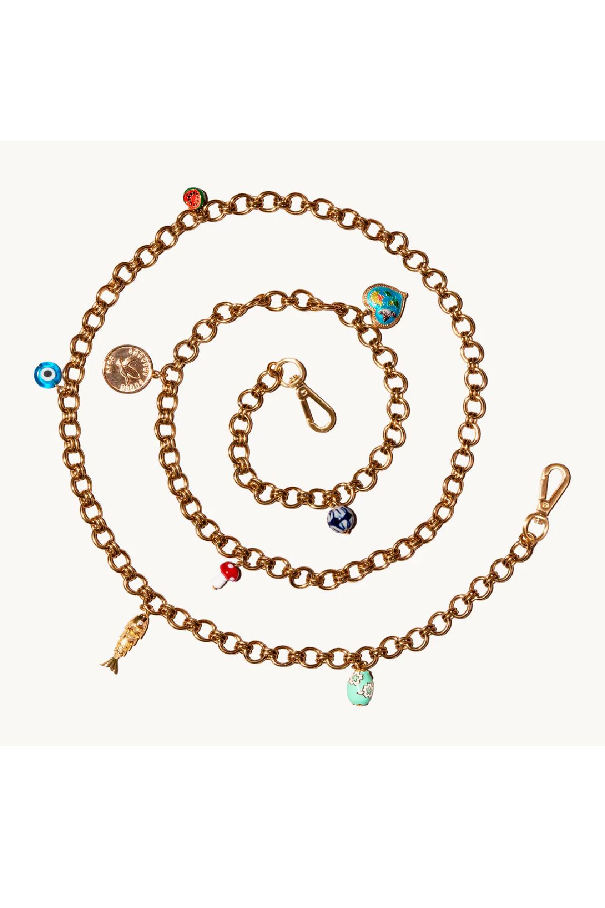Louvini Paris Petit Jane Chain - Gold