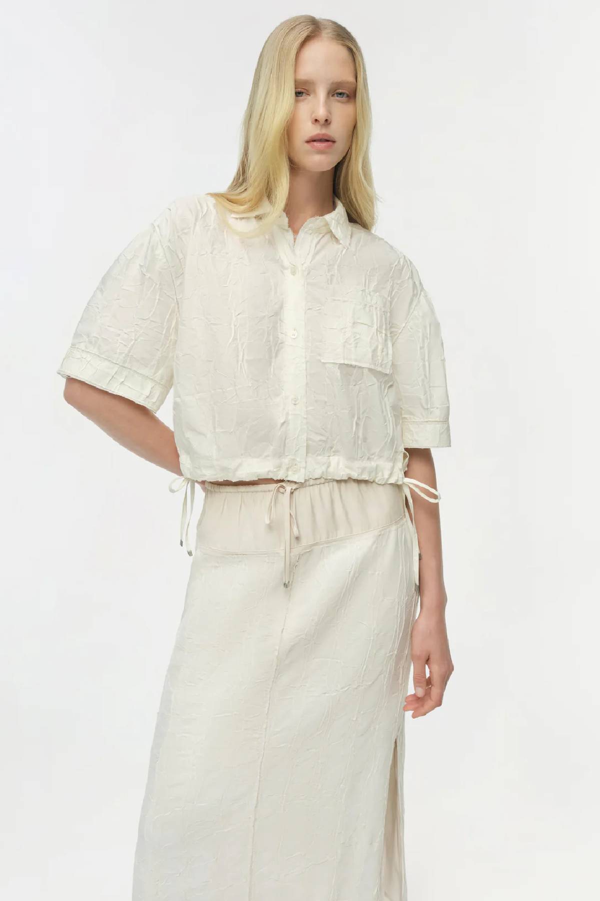Simkhai Ryland Camp Shirt - White Multi