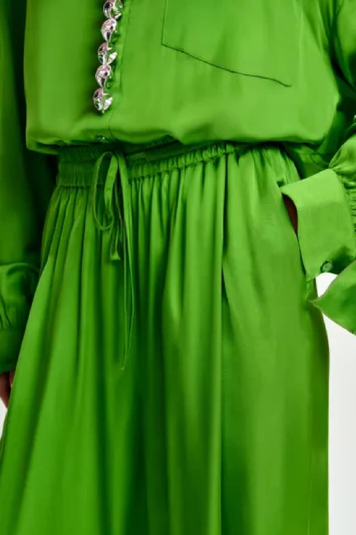 Essentiel Antwerp Julissa Too Cool For Pool Pants - Green