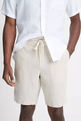 Vince Men's Hemp Drawstring Short - Pumice Rock