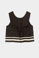 Xirena Leni Top - Black Linen
