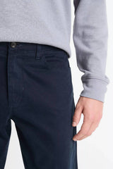 Vince Men's Dylan Slim 5-Pocket Stretch Cotton Pant - Coastal Blue