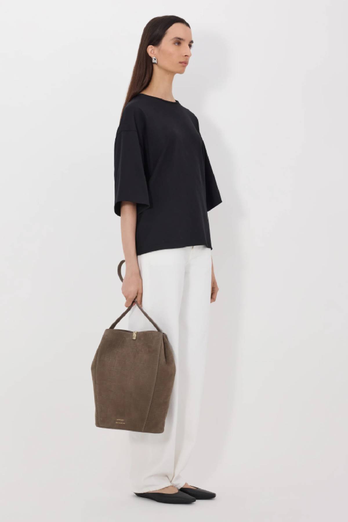 Loulou de Saison Osis Boxy T-Shirt - Black