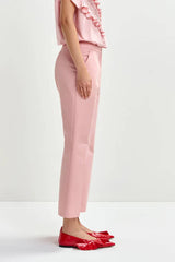Essentiel Antwerp Cropped Flared Pants - Light Pink