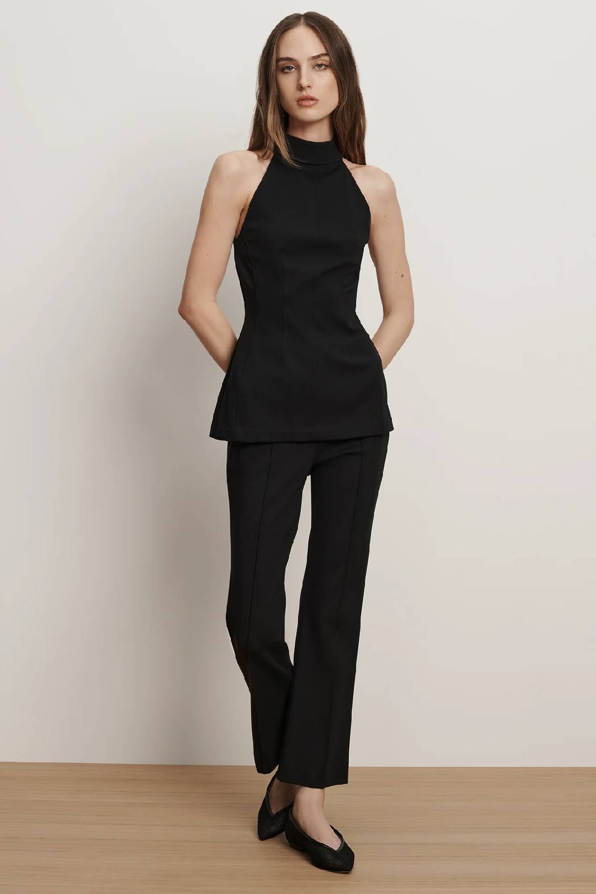 Veronica Beard Johanne Top - Black