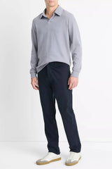 Vince Men's Dylan Slim 5-Pocket Stretch Cotton Pant - Coastal Blue